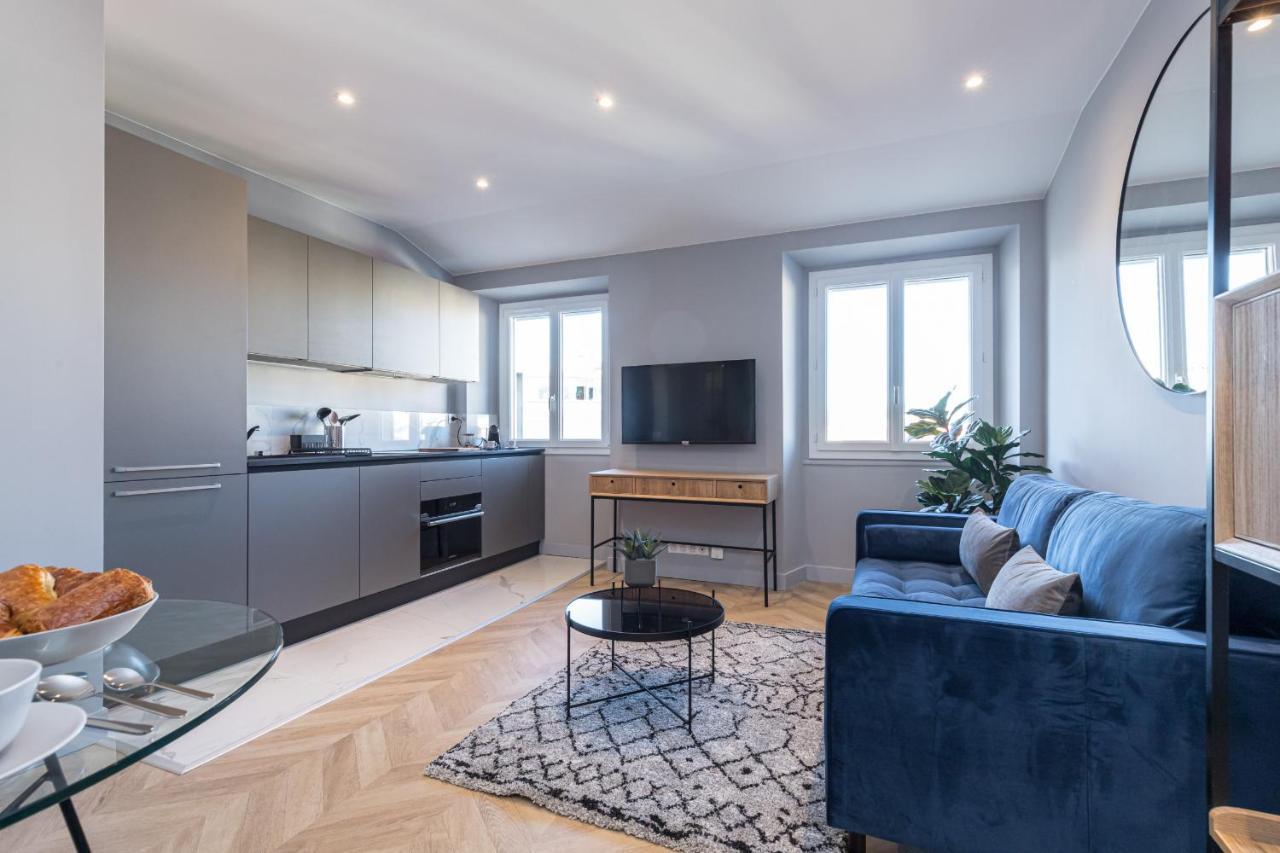 1 Su Ede - Dernier Etage Ascenseur - 1 Min Plage Et Zone Pietonne Nice Buitenkant foto